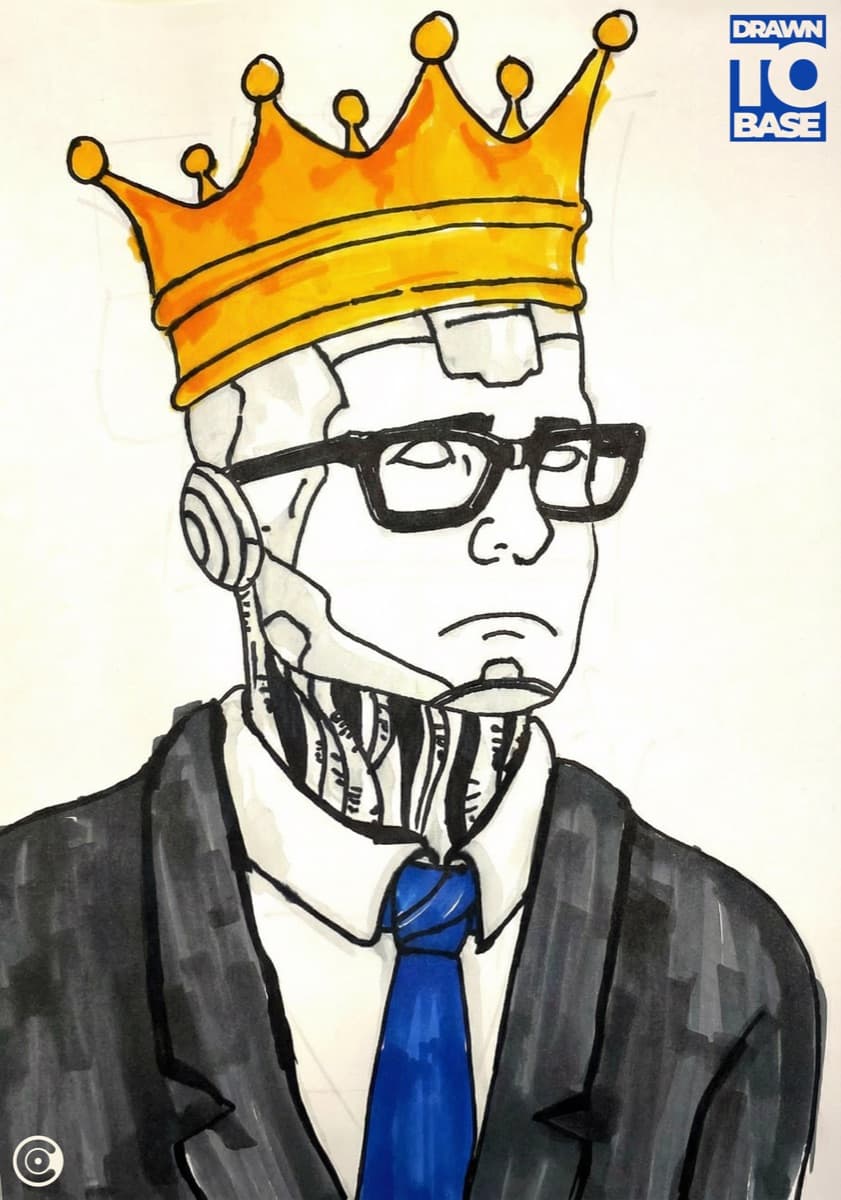 Drawing of Cryptic Poet